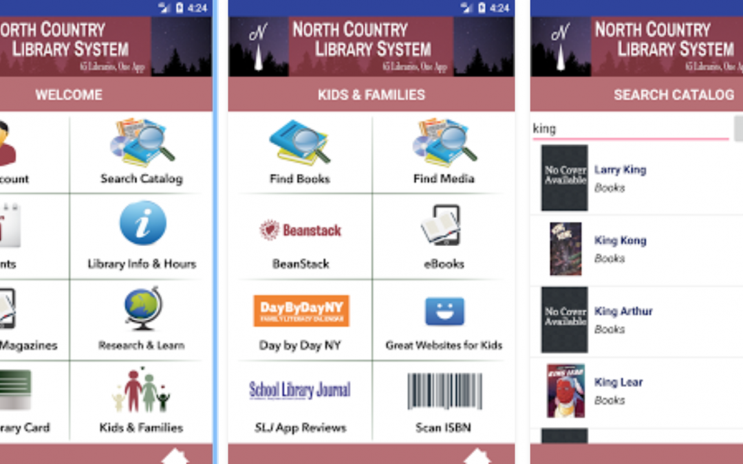 Member Profile: North Country Library System Mobile App by Angela Newman