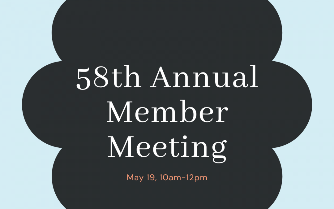 58th Annual Member Meeting