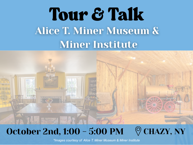 Collection Management System Demo: CatalogIt with Historic Saranac Lake; September 29th at 1pm on Zoom
